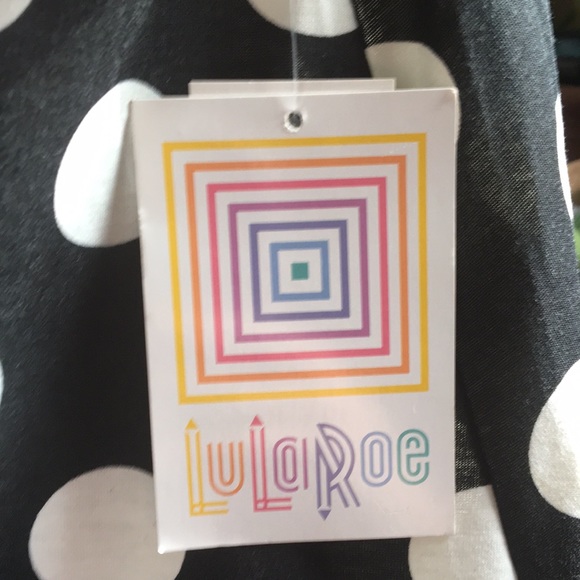 Lularoe polka dot dress 2X black and white - Picture 7 of 8